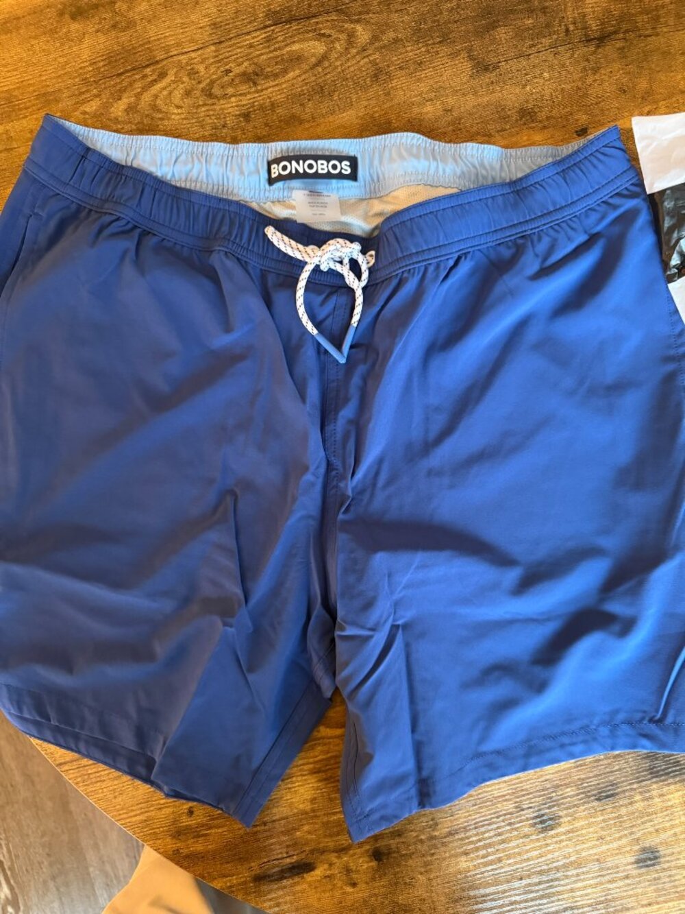Bonobos Riviera Recycled Swim Trunks Salty Dog Men's L NWT